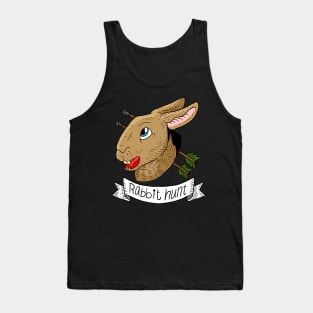 rabbit hunting, hunter. Tank Top